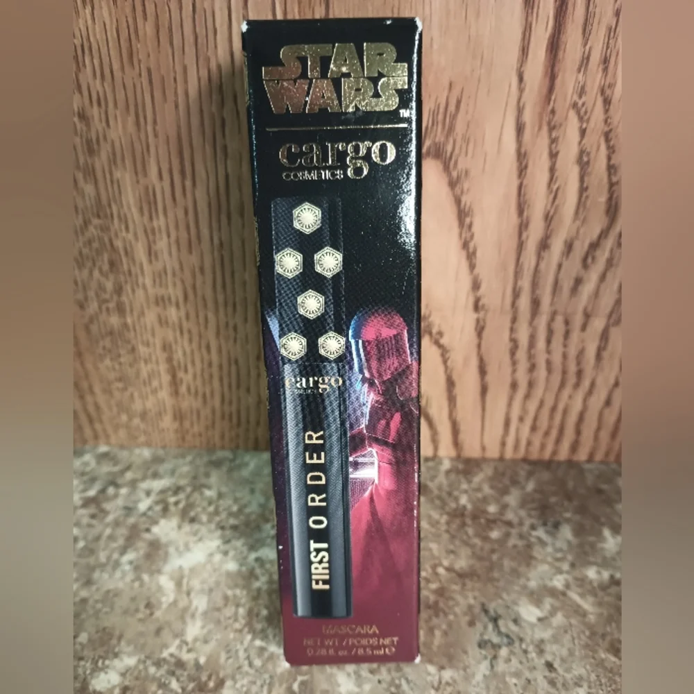 Disney Star Wars First Order Intense Black Mascara Cargo Cosmetics NEW Sealed